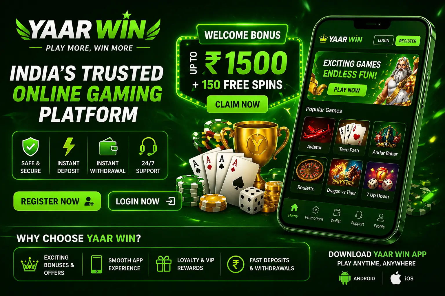 Yaar Win Login guide for secure access to Yaarwin Game account 2026